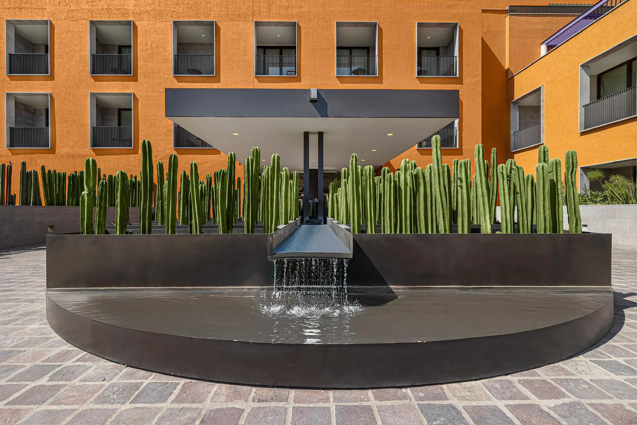 Entrada Hotel México Plaza Campestre